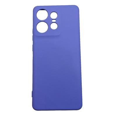 Capinha Capa Compatível Com Motorola Edge 50 Pro Xt2403 Tela 6.7 Case Aveludada Interior Lilas