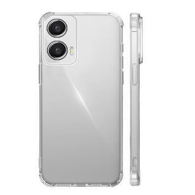 Capa Capinha Compatível Com Motorola Edge 50 Fusion Xt2429 Tela 6.7 Anti Impacto Transparente Transparente