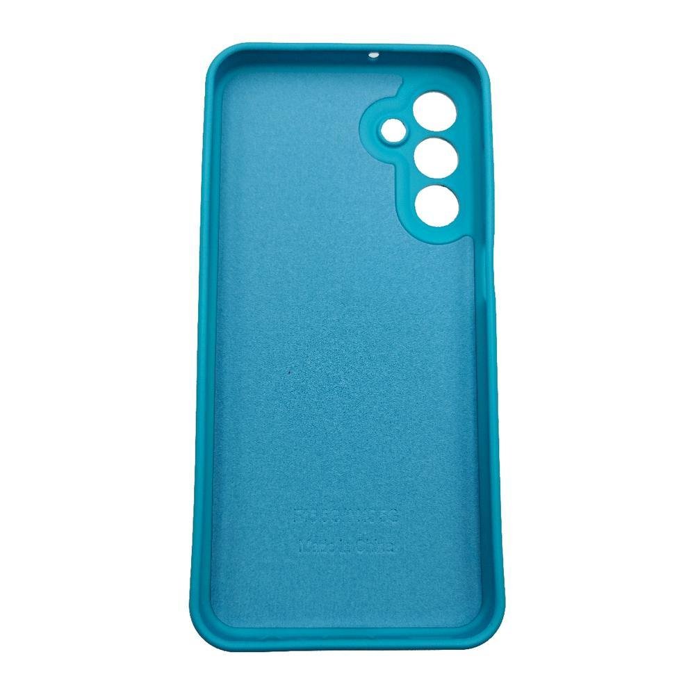 Imagem 2 de 2 do produto Capinha Capa Compatível Com Samsung Galaxy M15 Tela 6.5 Case Aveludada Interior Verde