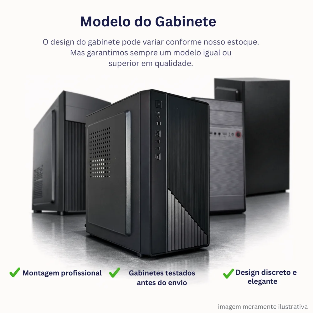Imagem 3 de 5 do produto Computador  Intel Core i5 Quarta Geração 16gb Ddr3  SSD240 Gb