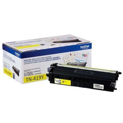 Toner Brother Tn419y Amarelo L8360cdw L8610cdw | 9k