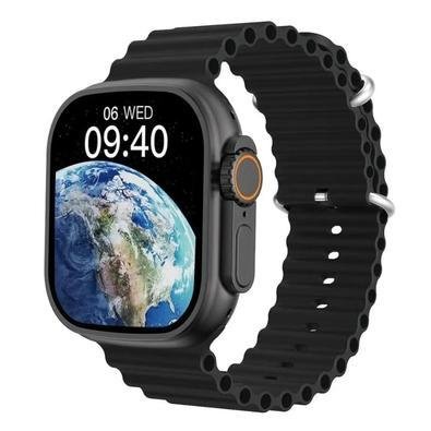 Relógio Digital Smartwatch Watch 9 Ultra Mini 41mm Multiira Oceano Preto