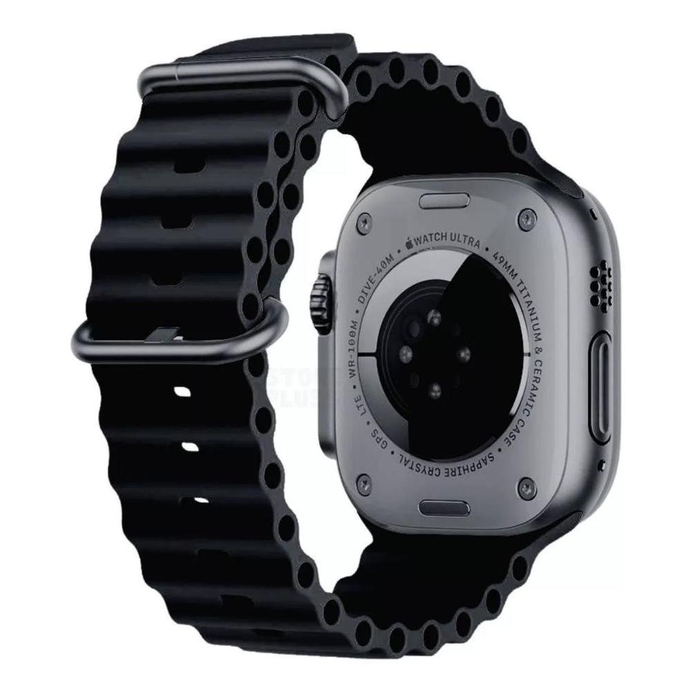 Relógio Digital Smartwatch Watch 9 Ultra Mini 41mm Multiira Oceano Preto 5