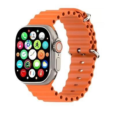 Relógio Digital Smartwatch Watch 9 Ultra Mini 41mm Multiira Oceano Laranja