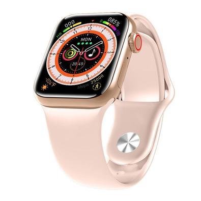 Relogio Digital Mini Smartwatch Gs8 Watch 8 Tamanho 41mm Rosa