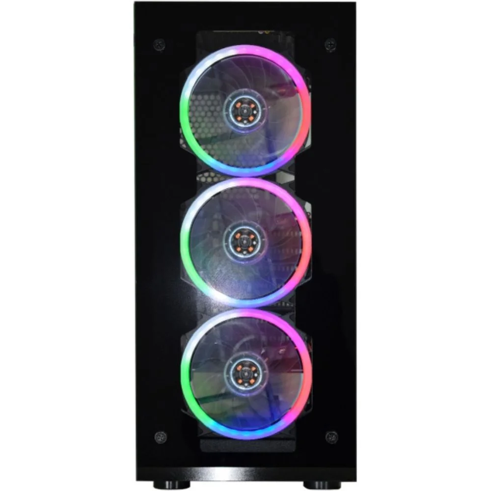 Imagem 4 de 5 do produto Gabinete Gamer Kmex Wind LED RGB - Cg10h3