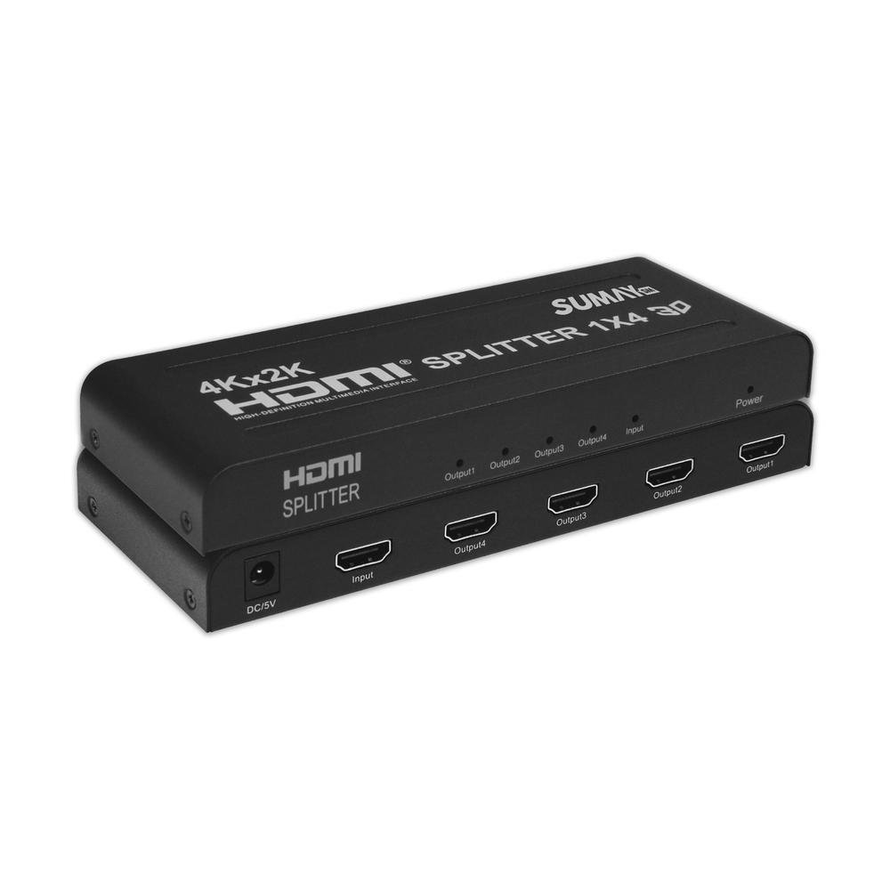 Imagem 3 de 3 do produto Splitter HDMI 1x4 4k 3d - Sumay Sm-sp04