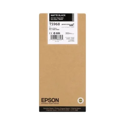 Cartucho De Tinta Epson T5968 preto Fosco | Epson Stylus Pro 7700 7890 9890