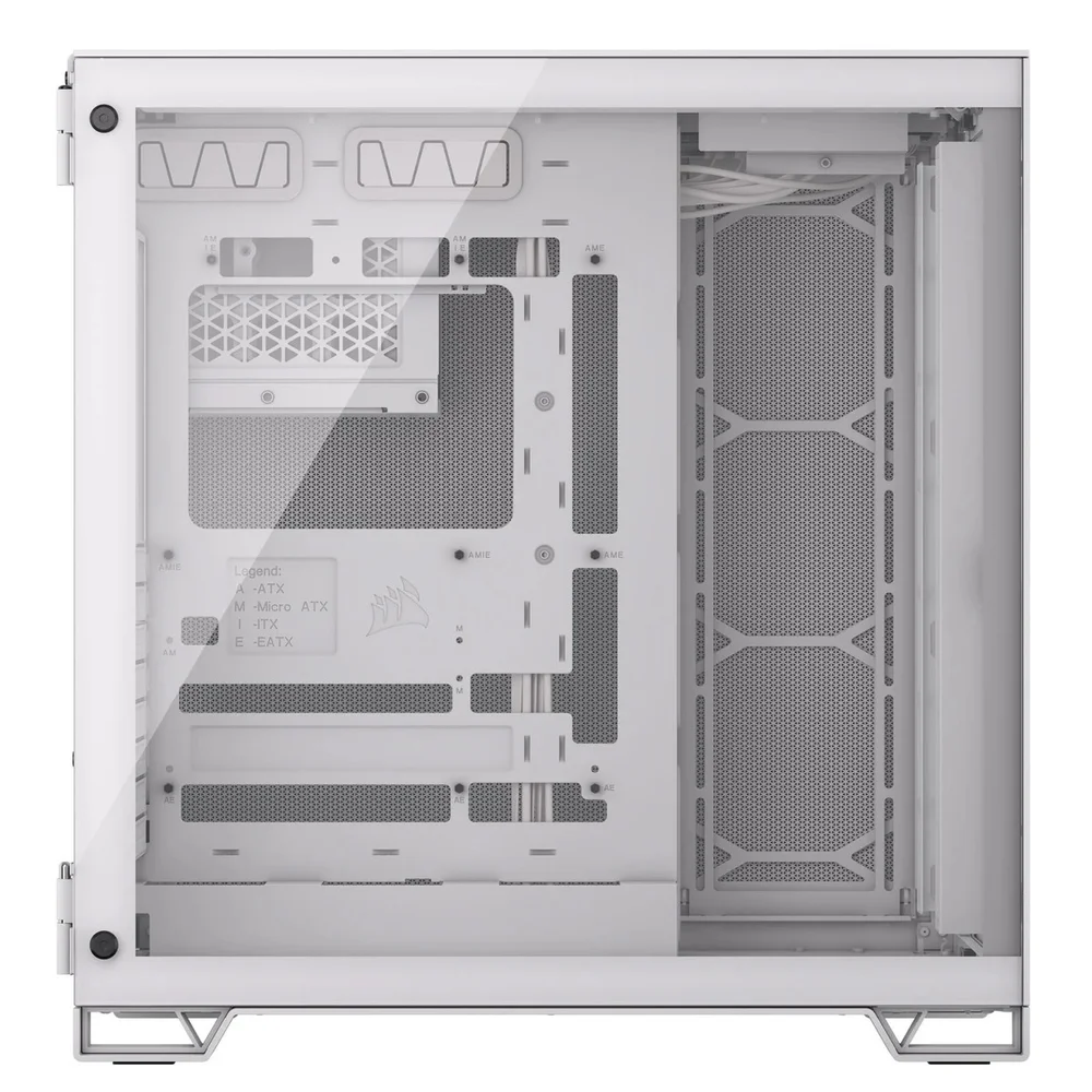 Gabinete Corsair 6500d Airflow Lateral De Vidro Temperado Atx Branco - Cc-9011260-ww Gabinete Corsair 6500d Airflow Lateral De Vidro Temperado Atx Branco - Cc-9011260-ww
