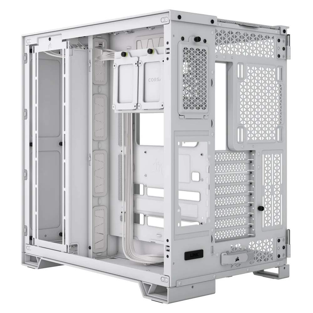 Gabinete Corsair 6500d Airflow Lateral De Vidro Temperado Atx Branco - Cc-9011260-ww Gabinete Corsair 6500d Airflow Lateral De Vidro Temperado Atx Branco - Cc-9011260-ww