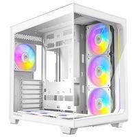 Gabinete Gamer Antec C5 ARGB White Lateral Vidro Temperado 4mm Atx/micro-atx/itx 7 Fans 120mm Arg