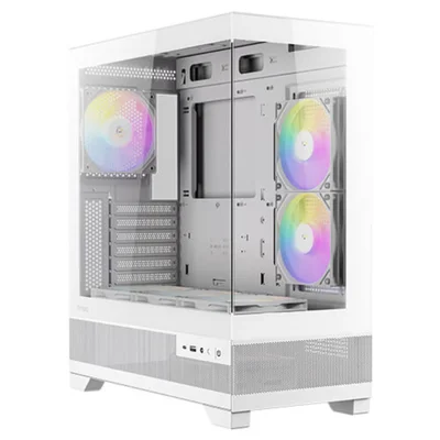 Gabinete Gamer Antec Cx700 RGB Elite White Lateral Vidro Temperado 4mm Atx/micro-atx/itx 6 Fans 1