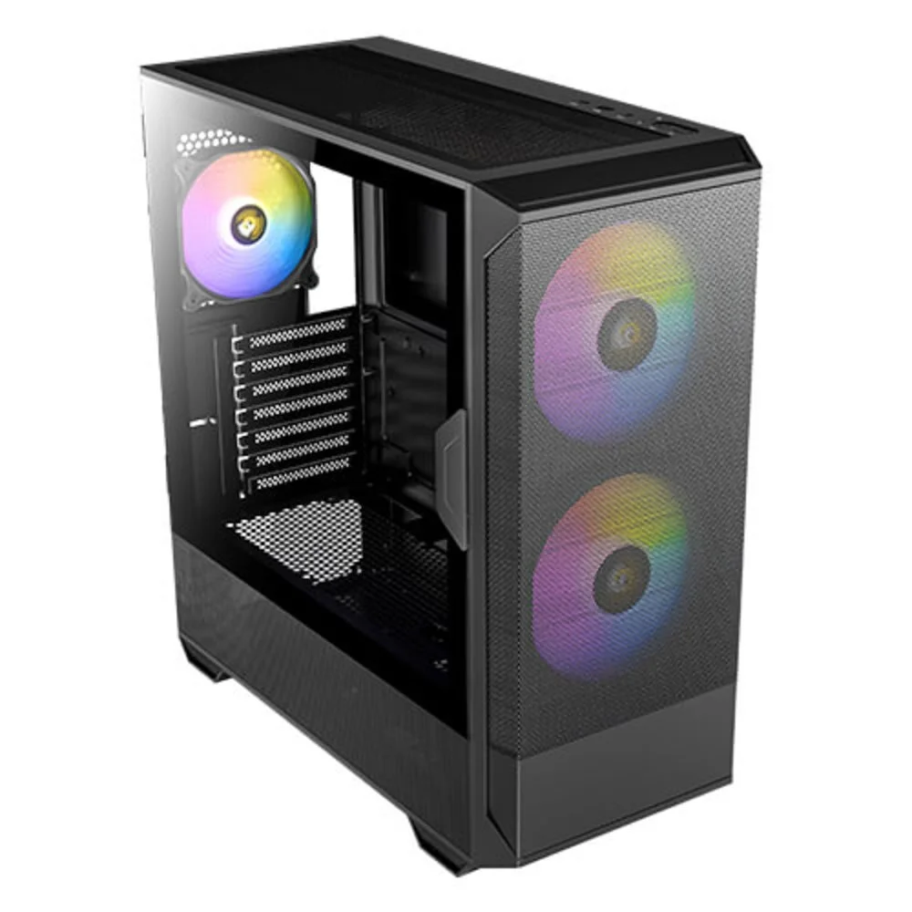 Imagem 5 de 5 do produto Gabinete Gamer Antec Nx416l Lateral Vidro Temperado Atx/m-atx/itx 2 Fans 120mm ARGB - 0-761345-10