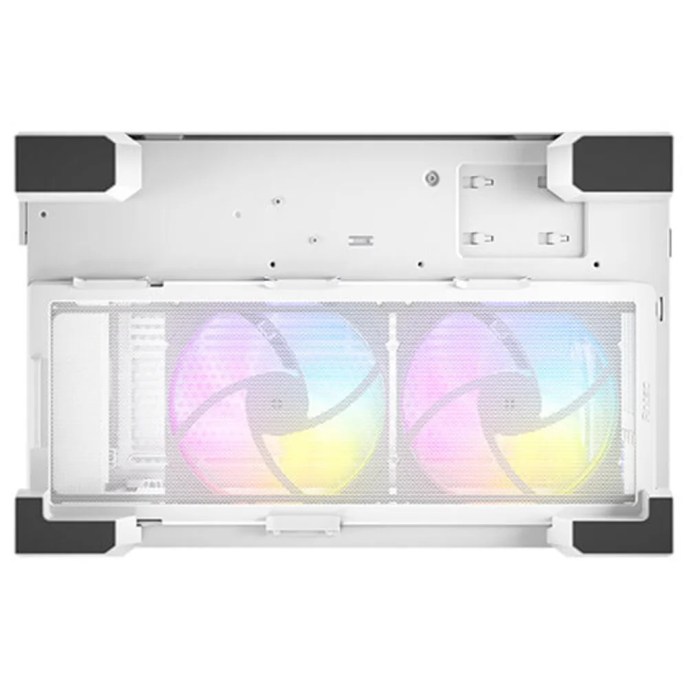 Imagem 2 de 5 do produto Gabinete Gamer Antec C8 ARGB White Lateral Vidro Temperado 4mm E-atx/atx/m-atx/itx 2 Fans 120mm B