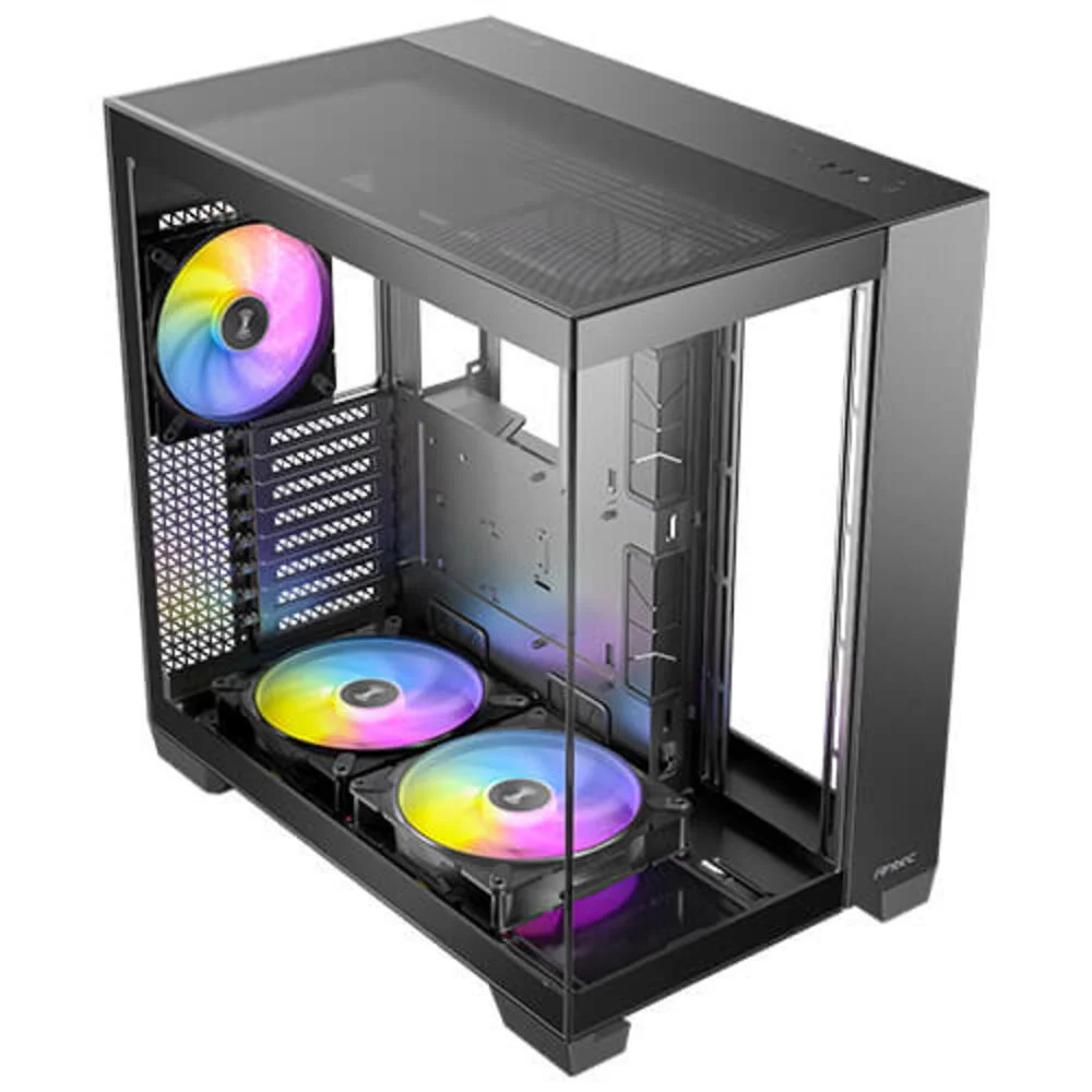 Imagem 5 de 5 do produto Gabinete Gamer Antec C8 ARGB Lateral Vidro Temperado Micro-atx/atx/mini-itx/e-atx 3 Fans 120mm Ar