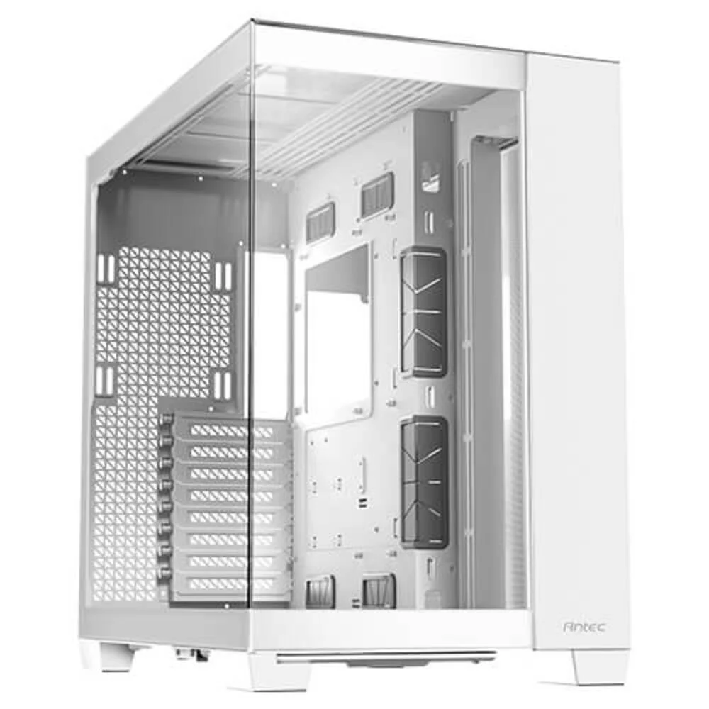 Imagem 3 de 5 do produto Gabinete Gamer Antec C8 White Lateral Vidro Temperado 4mm E-atx/atx/m-atx/itx Branco - 0-761345-1