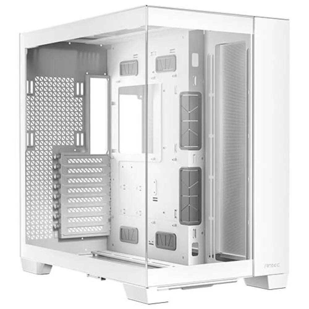 Imagem 5 de 5 do produto Gabinete Gamer Antec C8 White Lateral Vidro Temperado 4mm E-atx/atx/m-atx/itx Branco - 0-761345-1
