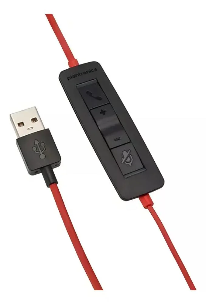 Imagem 3 de 5 do produto Headset Poly C3220 USB-A/C, Profissional com Áudio de Alta Qualidade