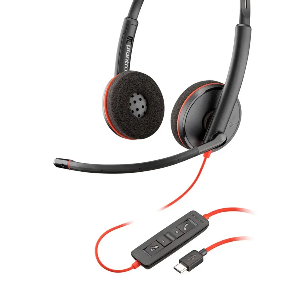 Imagem 5 de 5 do produto Headset Poly C3220 USB-A/C, Profissional com Áudio de Alta Qualidade