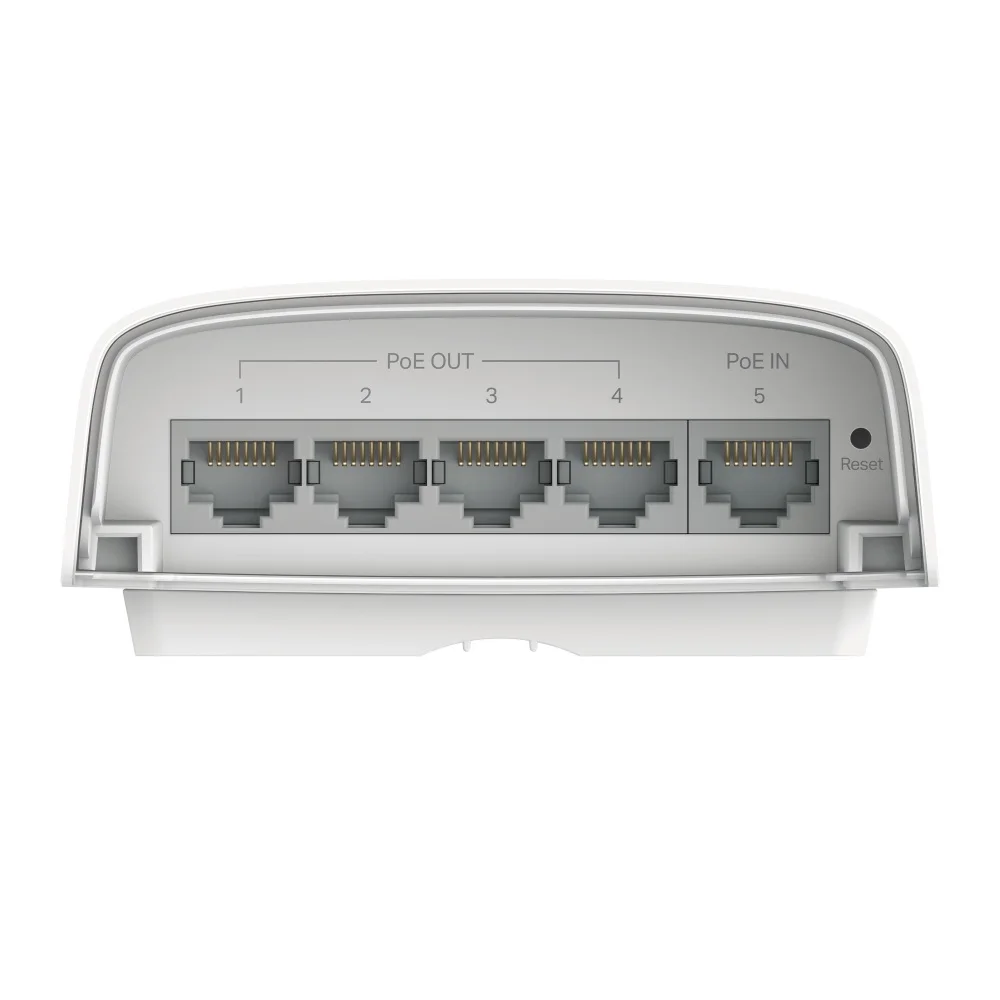 Imagem 3 de 5 do produto Switch Smart 5 Portas Gigabit Tp-link C/1 Porta Poe++ Entrada C/4 Portas Poe+ Saída - Tl-sg2005p-pd