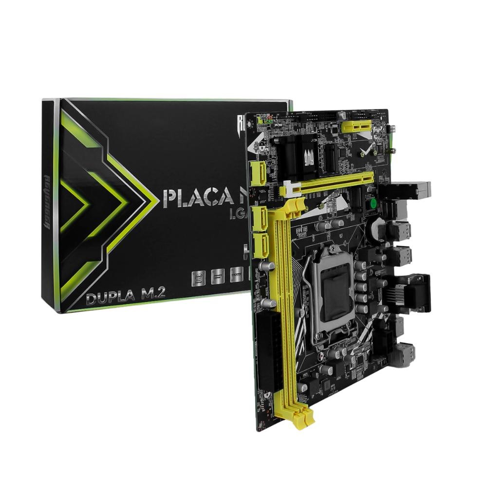 Placa Mãe H61 Pro Micro-atx LGA 1155 Chipset Intel Ddr3 16gb