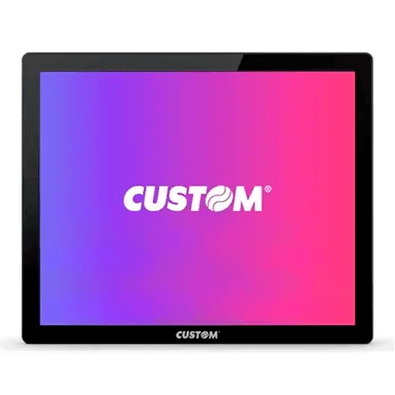 Monitor Lcd Custom Ctm-1700 17" Com Touch 932ad072700m33 - 9
