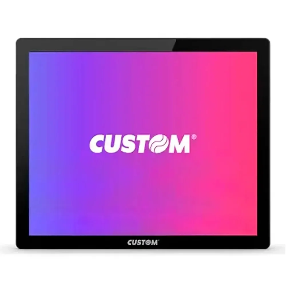 Monitor Lcd Custom Ctm-1700 17" Com Touch 932ad072700m33 - 9 Monitor Lcd Custom Ctm-1700 17" Com Touch 932ad072700m33 - 9