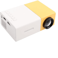 Mini Projetor Portátil 1080p 600 Lumens Yg300 LED HDMI