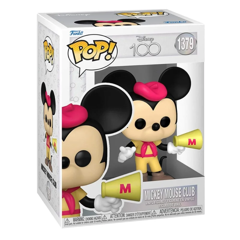 Imagem 3 de 3 do produto Funko Pop Disney: Mickey Mouse - Mickey Mouse Club - Disney 100 Anos #1379