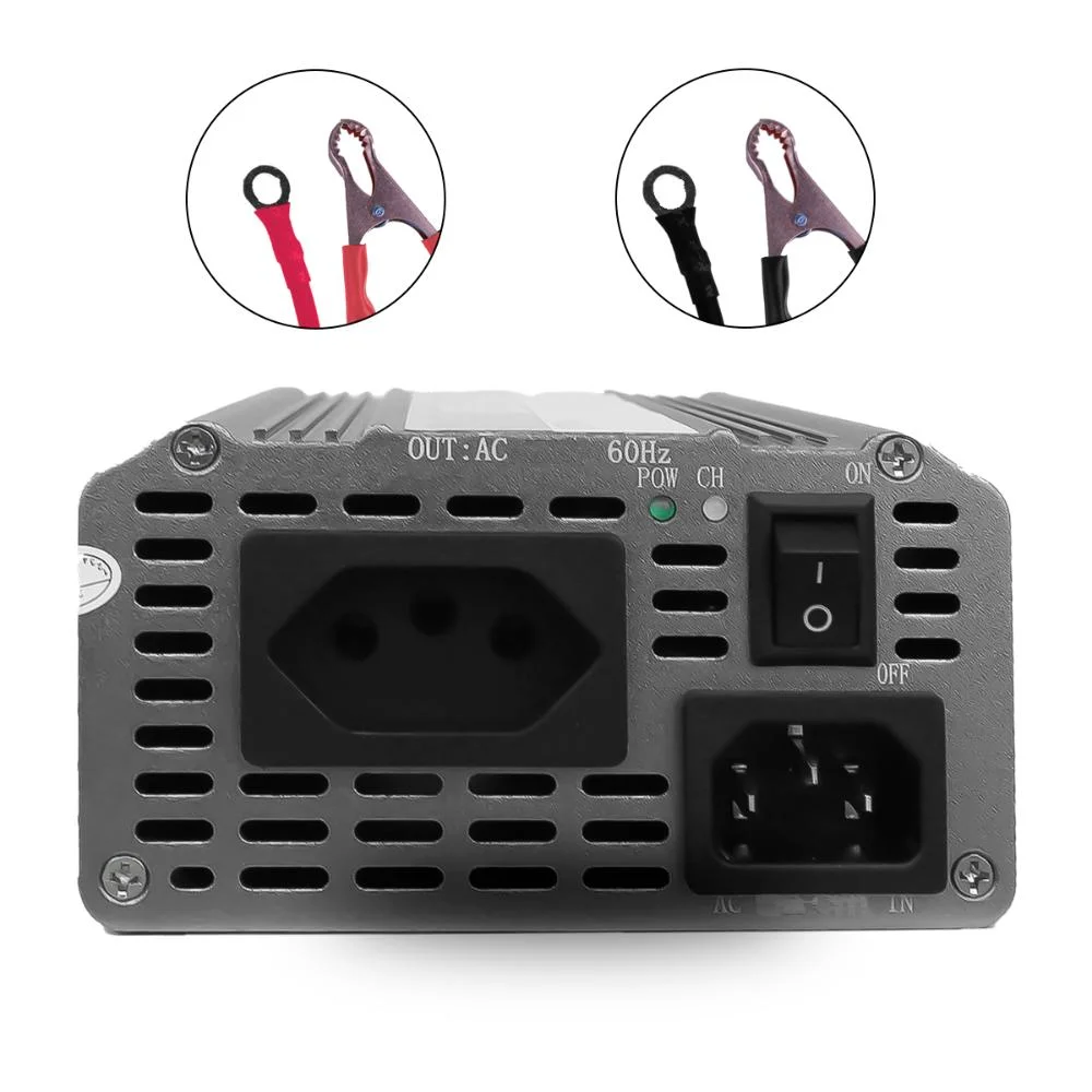 Imagem 2 de 5 do produto Inversor De Tensão 1000w 110v Função Ups Onda Trapezoidal Pwm