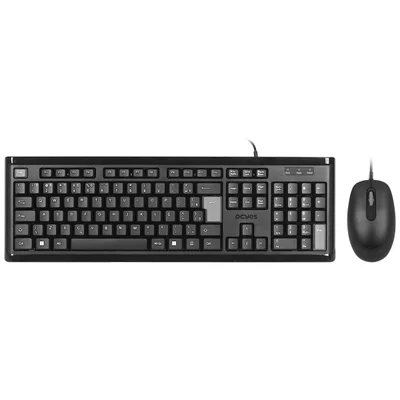 Kit Teclado E Mouse PCyes Classic Usb - Cabo 2 Metros - Kcbk
