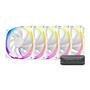 Kit Com 5 Cooler P/ Gabinete Antec Fusion 120 ARGB W_5pk 120mm ARGB Pwm - 0-761345-57005-3 3