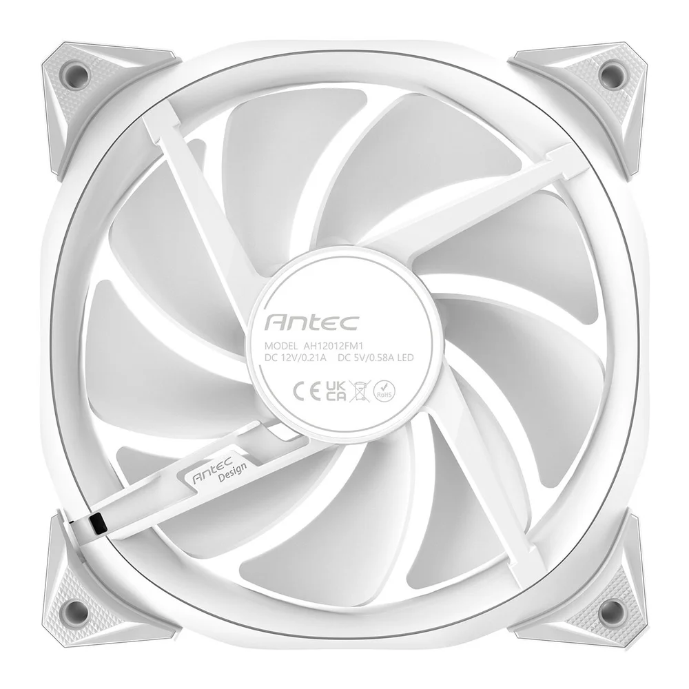 Imagem 3 de 4 do produto Kit Com 5 Cooler P/ Gabinete Antec Fusion 120 ARGB W_5pk 120mm ARGB Pwm - 0-761345-57005-3
