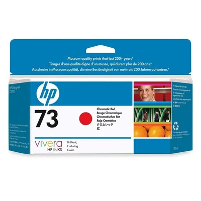 Cartucho De Tinta Hp 73 Cd951a Vermelho Cromático | Designjet Z3200 Z5200