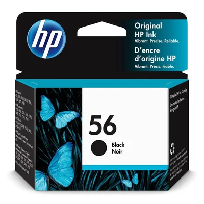 Cartucho De Tinta Hp 56 C6656ab Preto | Deskjet 600 660 820 850 880