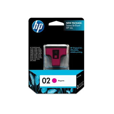 Cartucho De Tinta Hp 02 C8772wl Magenta | Photosmart C5180 C6180 C7180