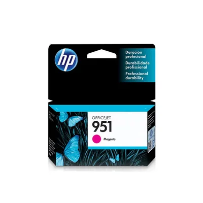 Cartucho De Tinta Hp 951 Cn051ab Magenta | 8610 8620 8100 8600 Plus 8630