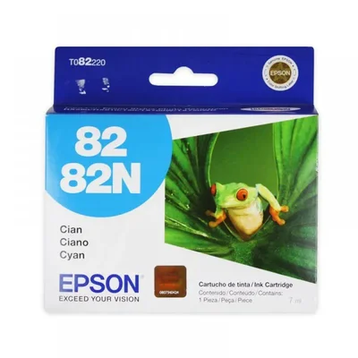 Cartucho De Tinta Epson To82 Ciano T082220 | Stylus Photo R270 R290 Rx390