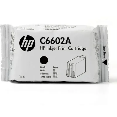 Cartucho De Tinta Hp C6602a Preto | Ij6000 Ij6160 Ij7102