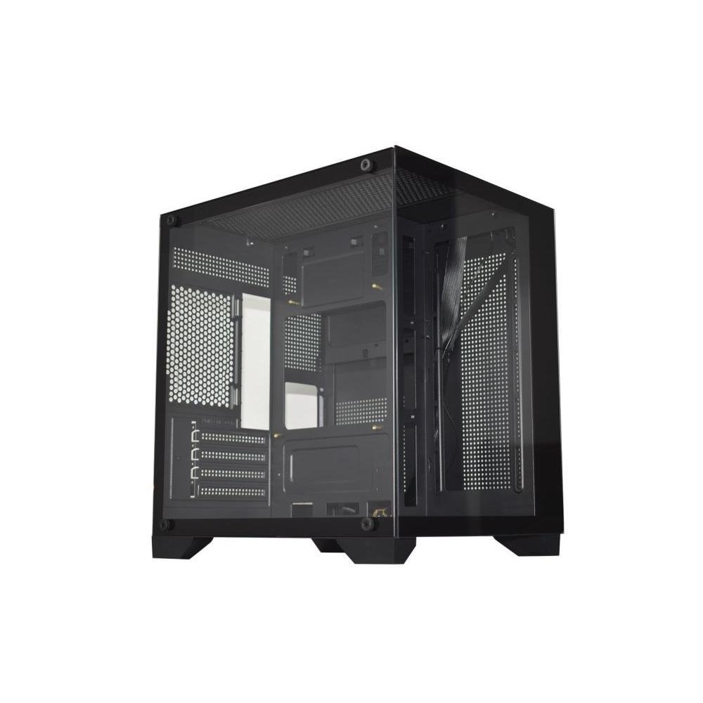 Gabinete Gamer Kmex Space Aqua Iii Usb Vidro