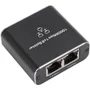 Divisor De Rede De 1000 Mbps Lan Cat 6 Ethernet Rj45 1 A 2 Gigabit Splitter