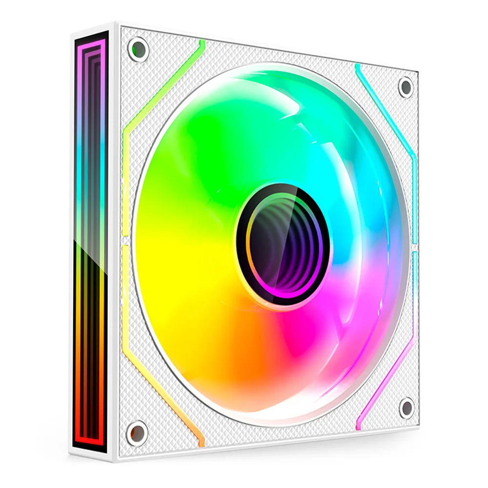 Cooler Fan F9-l310whRGB Gaming 12cm C3tech - Branco 6