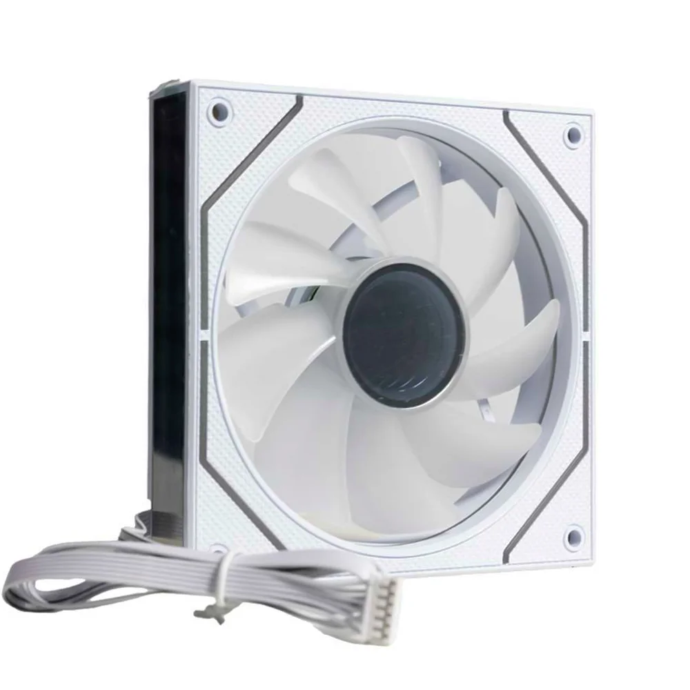 Cooler Fan F9-l310whRGB Gaming 12cm C3tech - Branco 7