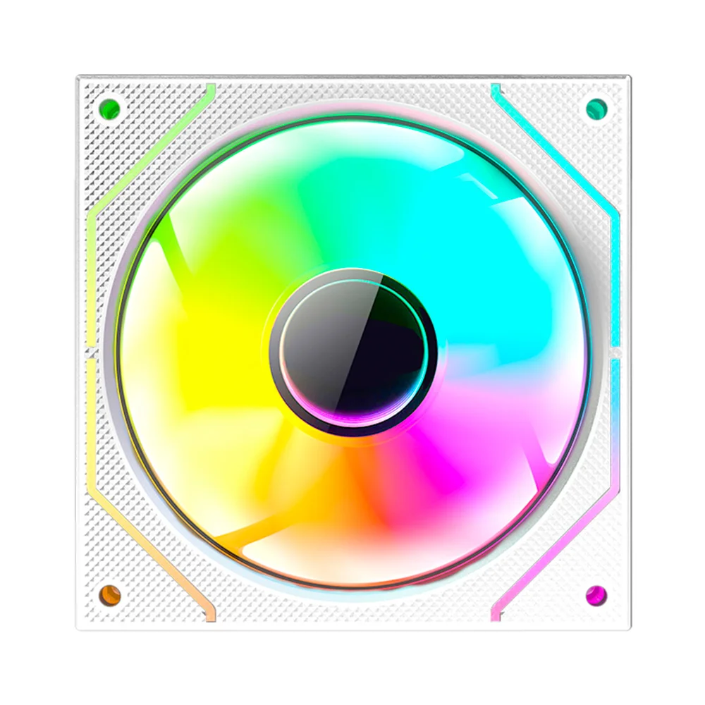 Cooler Fan F9-l310whRGB Gaming 12cm C3tech - Branco 8