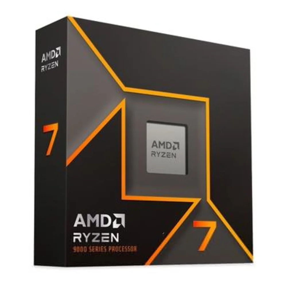 Imagem 4 de 5 do produto Processador AMD Ryzen 7-9700x, 3.8GHz (5.5GHz Turbo), 8 Cores, 16 Threads, AM5 40MB Radeon Graphics, Sem Cooler - 100-100001404wof