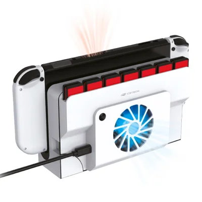 Cooler Para Dock Nintendo Switch OLED Bc-ns C3tech Gaming - Branco