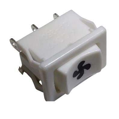 Chave Gangorra Kcd17-300 Branca 3 Term 3pos 3a 250v- 20 Pçs