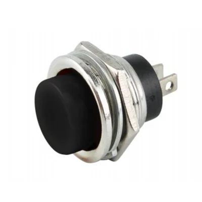 Chave Push Button Ds212 2 Terminais - Preta Emb 20 Pçs