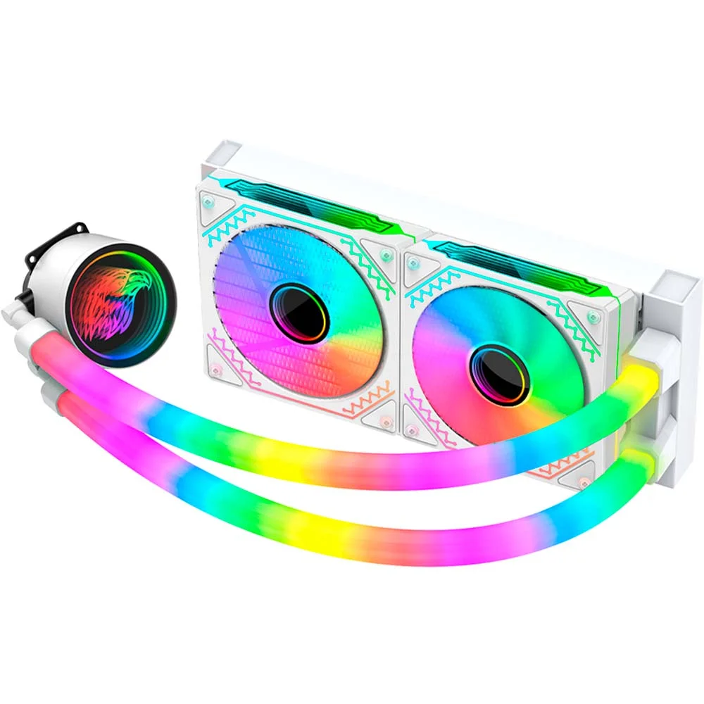Water Cooler Gamer K-mex Wacd Bifrost Infinite 240mm Branco ARGB Wacdf123abdab0x U Unica Unica 4