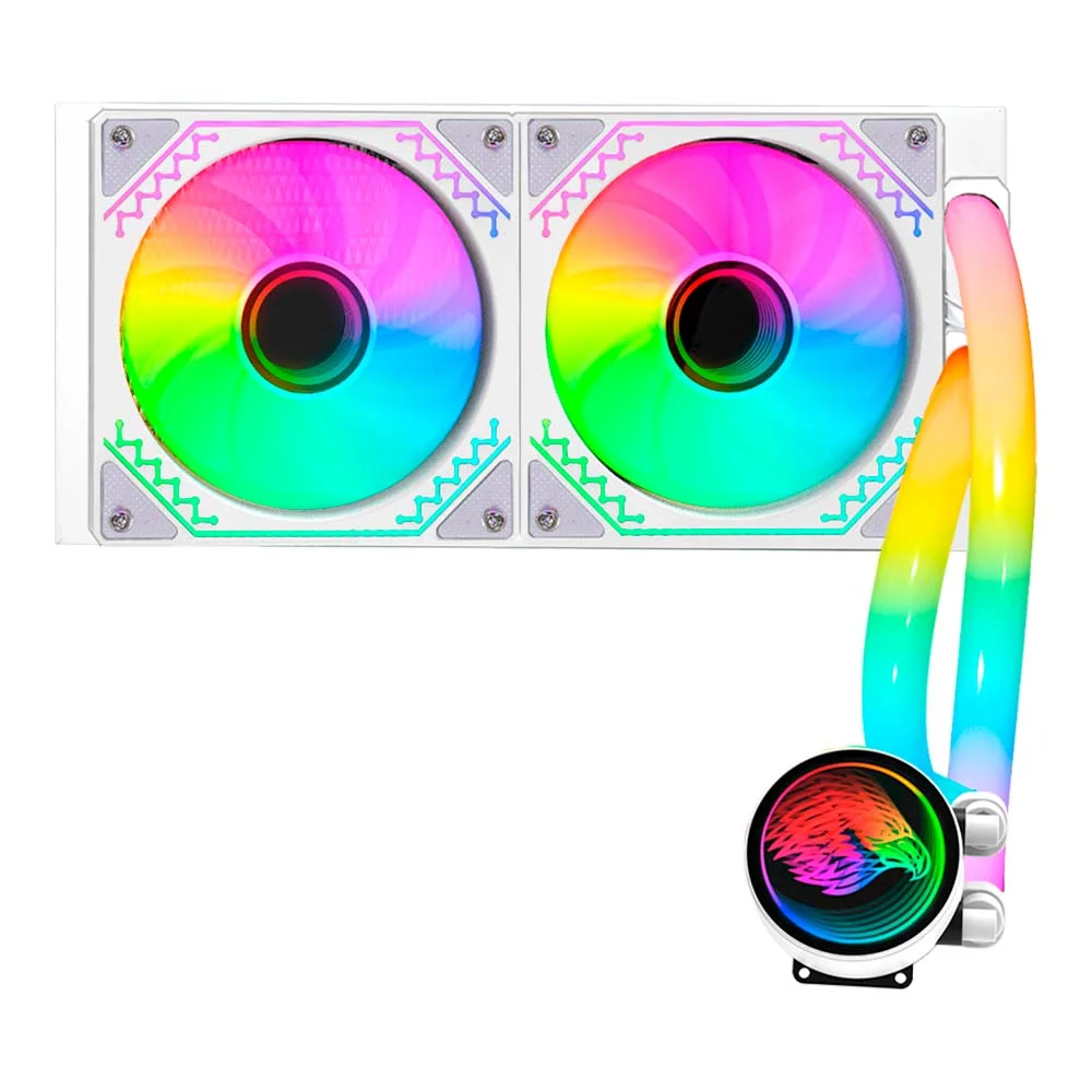 Water Cooler Gamer K-mex Wacd Bifrost Infinite 240mm Branco ARGB Wacdf123abdab0x U Unica Unica 5